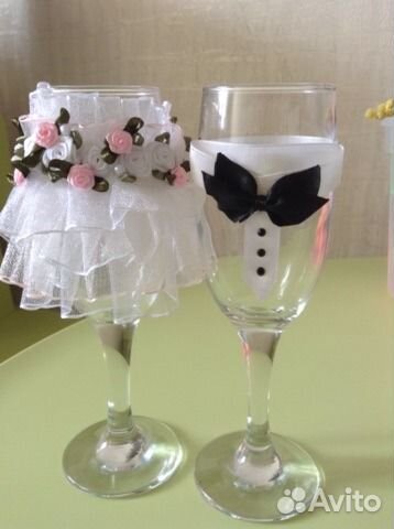 Свадебные бокалы