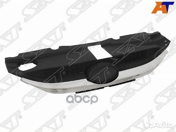 Решетка радиатора hyundai IX35 10-15 с хром мол