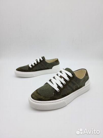 Текстильные кеды Hermes