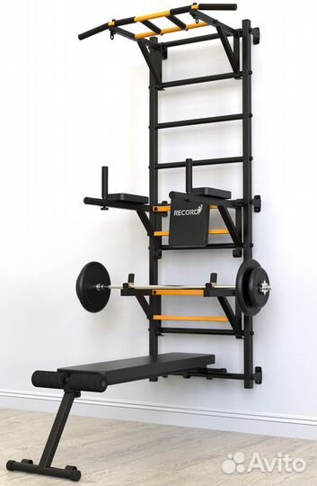 Шведская стенка Рекорд Х4 без опоры на пол