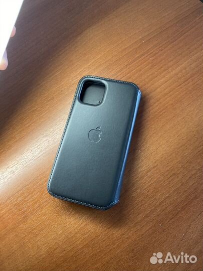 Чехол Apple Leather Folio iPhone 11 Pro Max Blac