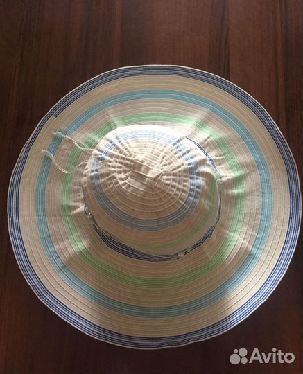 Шляпа пляжная складная