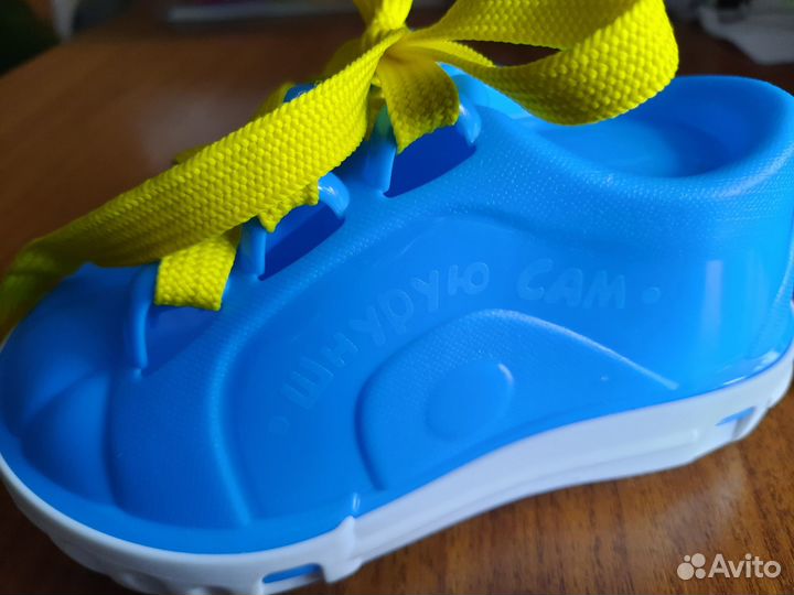 Развивающая игрушка ботинок шнуровка