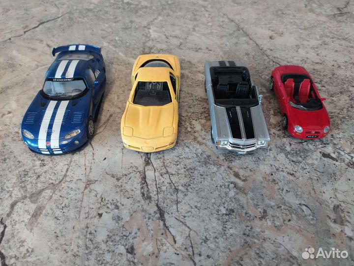 Металлические модельки auto