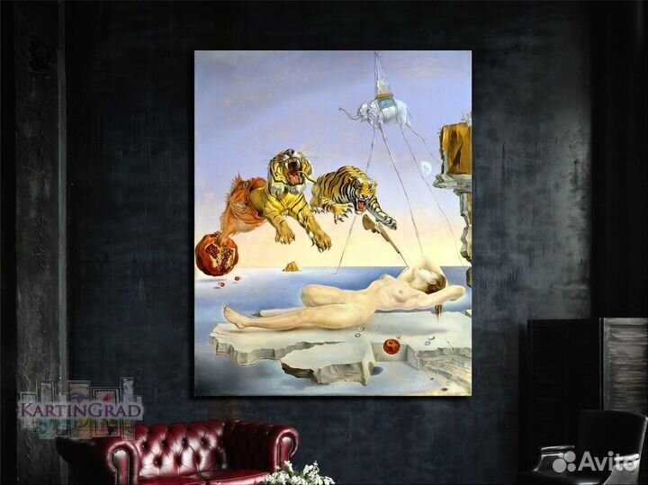 Репродукции картин Сальвадора Дали на холсте