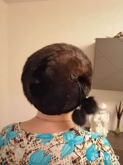 Шапка норковая