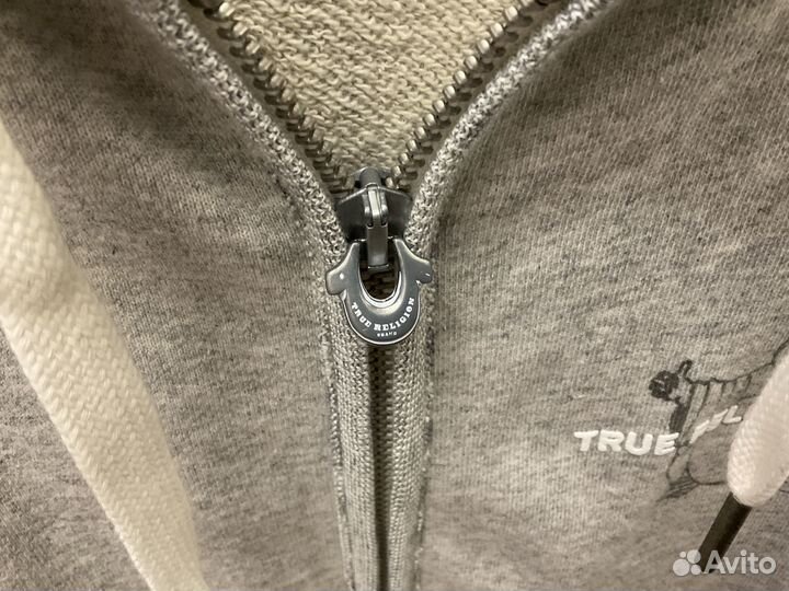 Толстовка на молнии с капюшоном True Religion