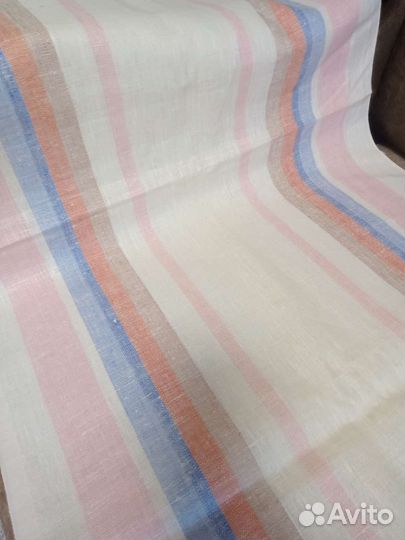 Полотенца махровые новые СССР. Отрез ткани (лён)