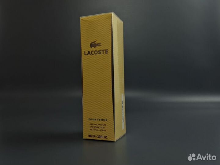 Духи Lacoste Pour Femme старый дизайн