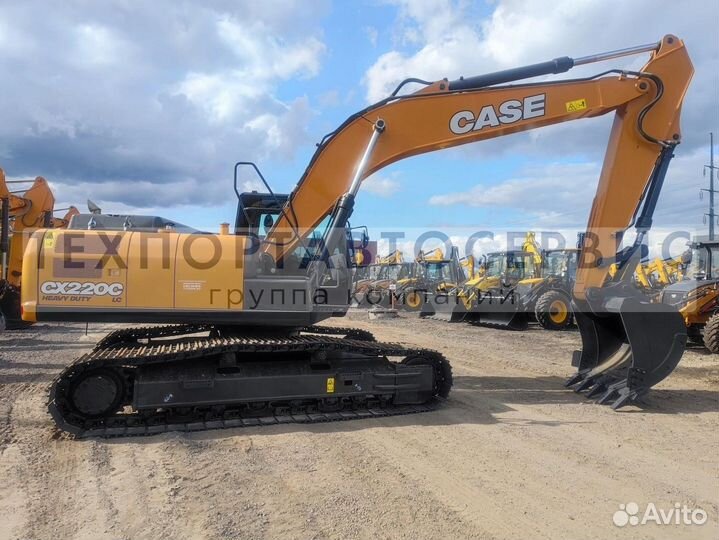 Гусеничный экскаватор CASE CX220C LC HD, 2023