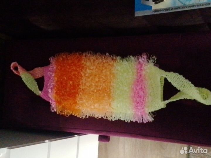 Мочалка ручной работы