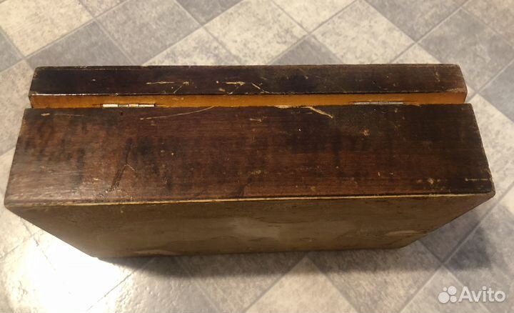 Шкатулка деревянная СССР
