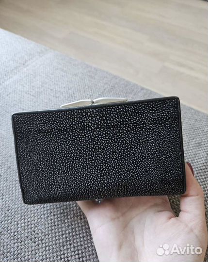 Кошелёк из натуральной кожи ската