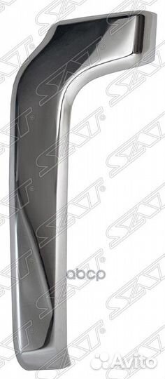 Молдинг переднего бампера mitsubishi pajero 15