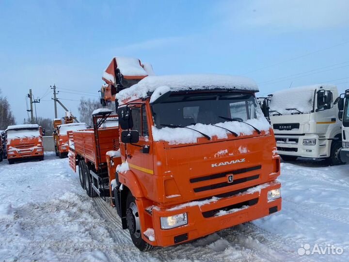 КАМАЗ 65115 с КМУ, 2021