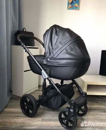 Коляска verdi mocca 3 в 1 шикарная
