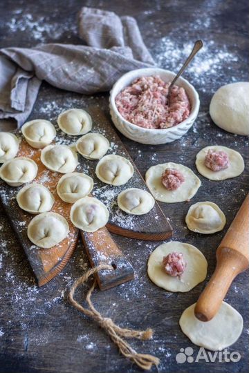 Пельмени ручной лепки