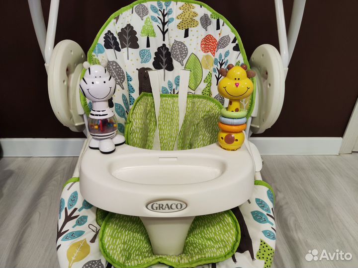 Детская электронная качель фирмы Graco