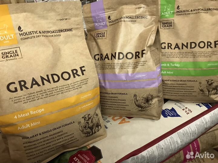 Корм для собак grandorf 3 кг