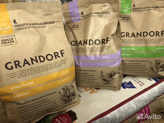Корм для собак grandorf 3 кг