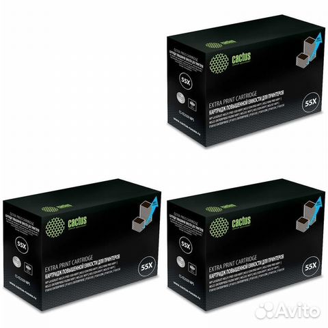 Картридж CS-CE255X-MPS 3 Pack (1086945-3PK) 145349