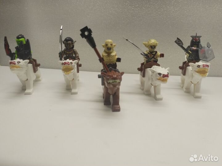 Lego минифигурки the lord of the rings Урук Хаи