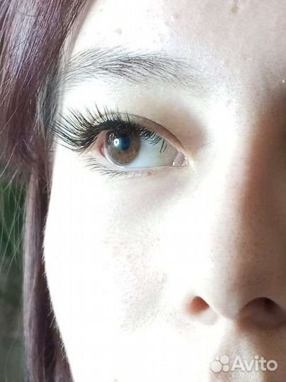 Наращивание ресниц модель
