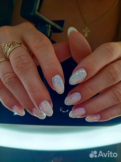 Маникюр с покрытием, наращивание