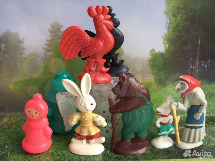 Игрушки СССР Колкий пластик фхи (г. Москва) mini