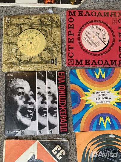 Виниловые пластинки СССР