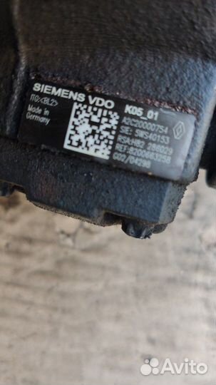 Тнвд Renault Megan 2 1.5dci siemens continental