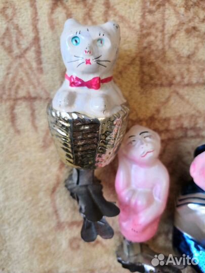 Елочные игрушки СССР