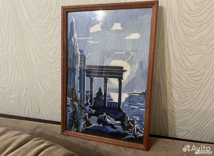 Вышивка крестом ручная работа