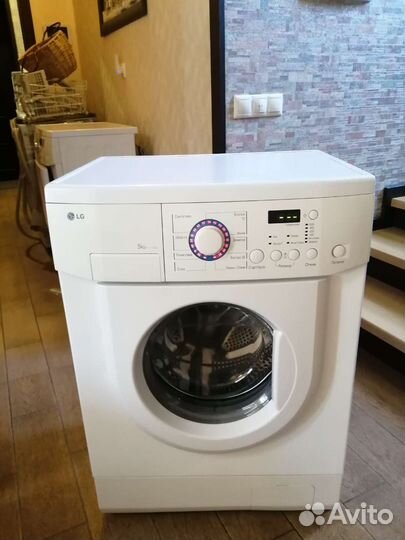 Стиральная машина бу lg 5 кг