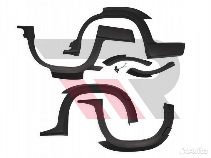 Фендера Toyota Land Cruiser 200 с16г Wald GBT