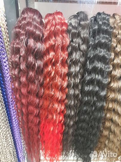 Волосы для наращивания Кудри