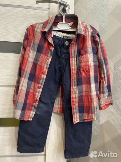 Рубашка и брюки для мальчика