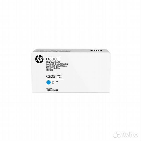 HP CE251YC картридж голубой (7000 стр)