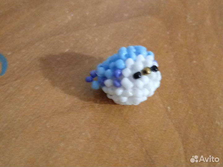 Бисер в подарок кольцо с ушками зайца