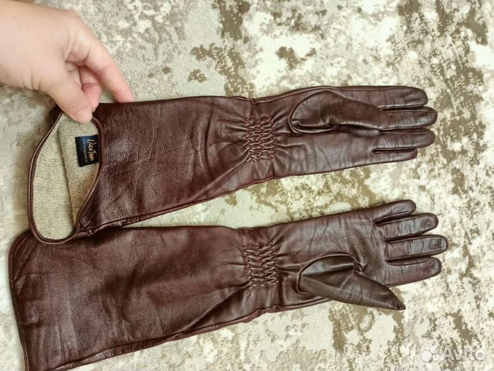 Перчатки зимние шерстяные