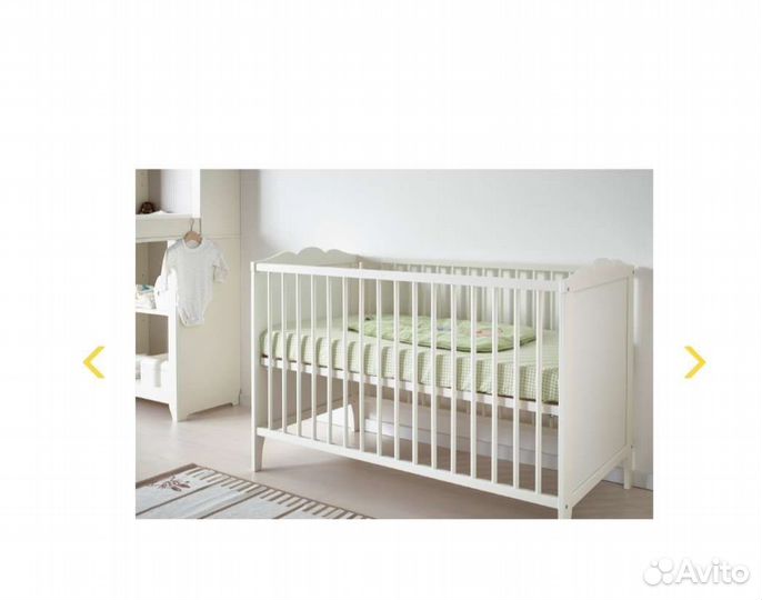 Продам детскую кровать Икеа с матрасом