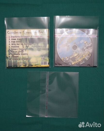 100 пакетов для Digipack и Slim-box