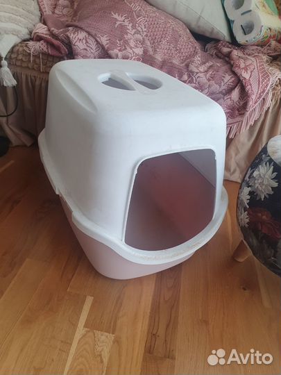 Туалет домик для кошек
