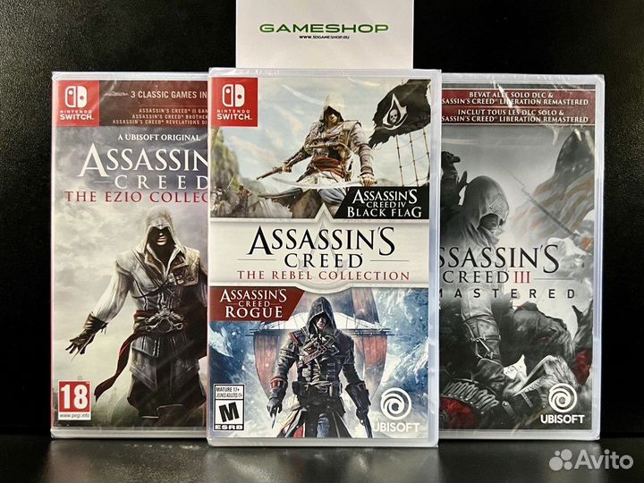 Assassin’s Creed Мятежники Коллекция Switch