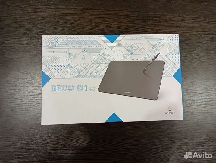 Графический планшет XP-PEN Deco 01 V2