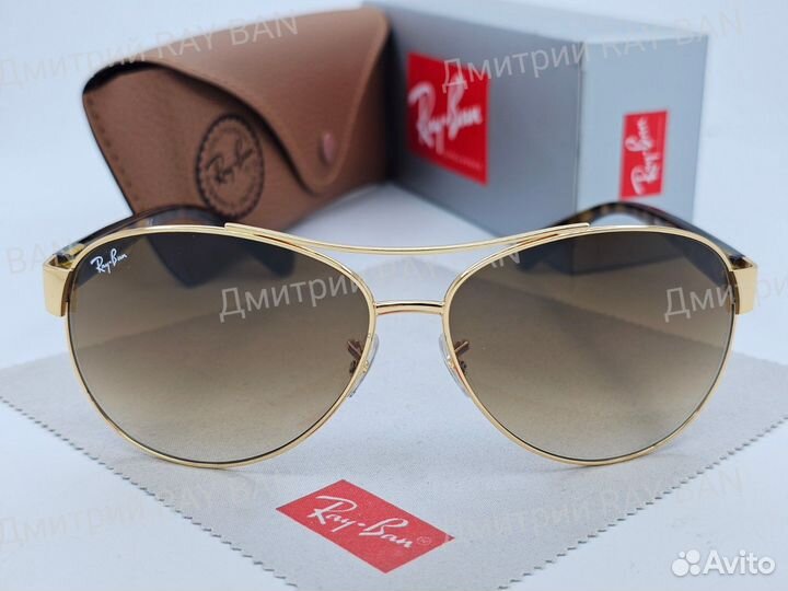 Очки Ray Ban 3386 Active Lifestyle Turtle Стекло