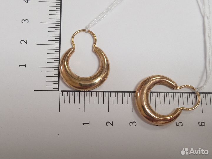 Золотые серьги
