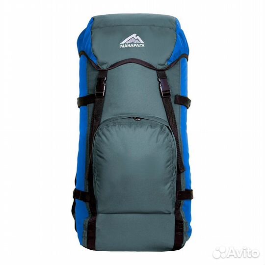 Рюкзак манарага Турист-60, серо-синий