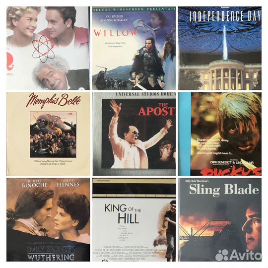 Лазерные диски LD Laser Disc фильмы мультфильмы