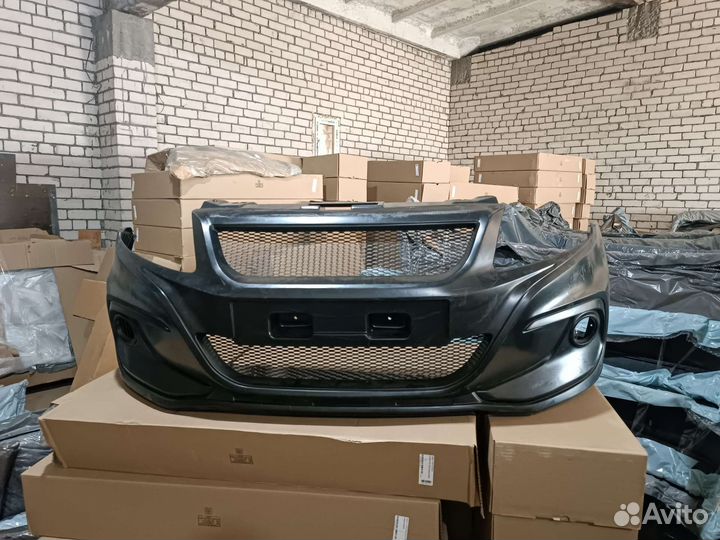 Бампер передний лада гранта тюнинг razor